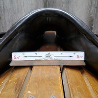 14.5" W *5.75" Hastilow Ranger Close Contact Saddle, 2 Billet Guards, Wool Flocking, Rear Gusset Panels, Med Front Blocks, Flaps: 12"L x 11.75"W Serial #: 2010 42 43