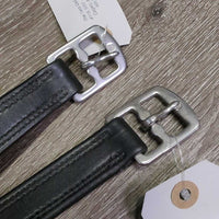 Pr Synthetic Thick Stirrup Leathers *xc, clean, mnr dents & scratches