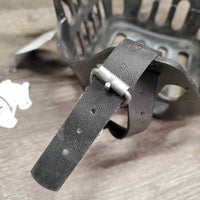 Plastic Grazing Muzzle, 4 Biothane Straps *gc, mnr faded, clean, scratches, residue, chews?scrapes