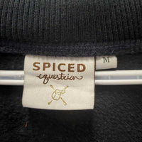 Hvy Thick Fleece "Cuddle" Hoodie Jacket, Zipper *gc, faded, pilly cuffs, shrunk?/wavy zip