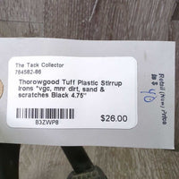 Plastic Stirrup Irons *vgc, mnr dirt, sand & scratches