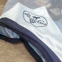 Fine Mesh Fly Mask, ears *vgc, clean, hairy, clumpy, NO Zip off Nose