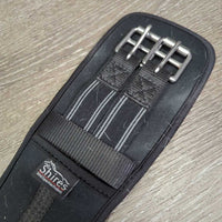 Neoprene Short [Dressage Girth, 2x els *vgc, clean, mnr hair, residue & film
