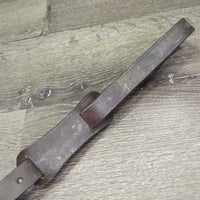 5 Point Leather & Elastic Breastplate, Running Martingale Attach, snaps *xc/vgc, clean, mnr dusty, rubs, scratches & residue, dirt