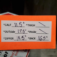 JUNIORS Field Boots, laces *gc, clean, gunk, rubs, undone stitching, Loose Toe Sole-R