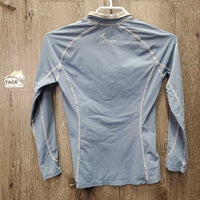 LS Base Layer - Technical Shirt, 1/4 Zip Up *vgc, seam puckers?shrunk