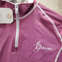 LS Base Layer - Technical Shirt, 1/4 Zip Up *vgc, seam puckers?shrunk