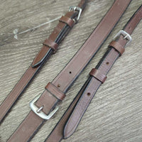 Adjustable Narrow Leather Breastplate *vgc/gc, dry, dirty, loose keepers, stiff, older?