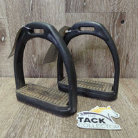 Plastic Stirrup Irons *vgc, mnr dirt, scuffs, scrape & stains