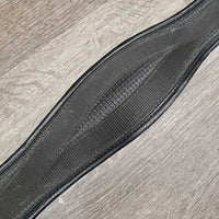Neoprene Nylon Web Girth, 1x els *vgc, clean, seams: mnr hair & residue