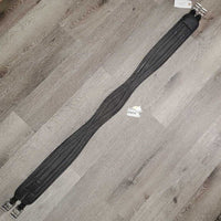 Neoprene Nylon Web Girth, 1x els *vgc, clean, seams: mnr hair & residue