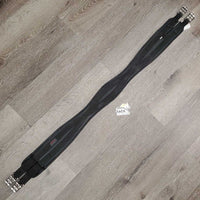 Neoprene Nylon Web Girth, 1x els *vgc, clean, seams: mnr hair & residue