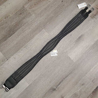 Neoprene Nylon Web Girth, 1x els *vgc, clean, seams: mnr hair & residue