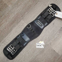 Anatomical Memory Foam Short Girth, 2x els, Center D Ring *vgc, mnr hair & snags, dirty, NO Center Strap