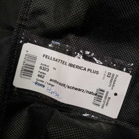 "Iberica Plus" Sheepskin Bareback Pad, raised ends, Carry/Storage Bag *like new, v.mnr dust, older?