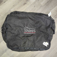 Nylon Blanket Storage Bag, Zipper Top *fair, cracking lining, dirt, torn/iunstitched seams, smells musty, burn?holes