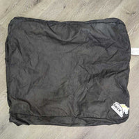 Nylon Blanket Storage Bag, Zipper Top *fair, cracking lining, dirt, torn/iunstitched seam, smells musty