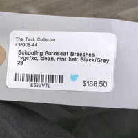 Schooling Euroseat Breeches *vgc/xc, clean, mnr hair