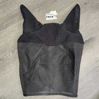 Hvy Mesh Fly Mask, Ears *gc, clean, hairy, snags, threads, stains