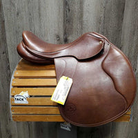 17 XW *6.5" Pariani Close Contact, 2 Billet Guards, Navy Pariani Cover, Med Front & Back Blocks, Wool Flocking, Rear Gusset Panels, Flaps: 14.5"L x 13.5"W Serial #: 109 12 88