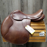 17 XW *6.5" Pariani Close Contact, 2 Billet Guards, Navy Pariani Cover, Med Front & Back Blocks, Wool Flocking, Rear Gusset Panels, Flaps: 14.5"L x 13.5"W Serial #: 109 12 88