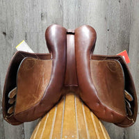 17 XW *6.5" Pariani Close Contact, 2 Billet Guards, Navy Pariani Cover, Med Front & Back Blocks, Wool Flocking, Rear Gusset Panels, Flaps: 14.5"L x 13.5"W Serial #: 109 12 88