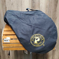 17 XW *6.5" Pariani Close Contact, 2 Billet Guards, Navy Pariani Cover, Med Front & Back Blocks, Wool Flocking, Rear Gusset Panels, Flaps: 14.5"L x 13.5"W Serial #: 109 12 88