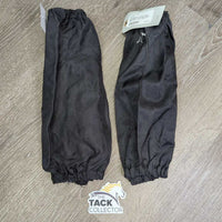 2 Nylon Sport Boot Covers *gc, peeling logos, clean, rubs