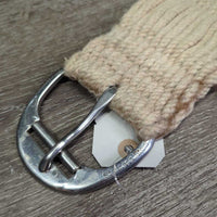 27 String Mohair Cinch, 2x D Rings *gc, clean, v.hairy, stains, rubs