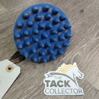 Round Soft Spike Rubber Curry, string *gc, clean, scrapes, scratches, stains