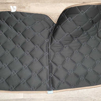 Dressage Quilt Saddle Pad, Shoulder Padding, tag *new