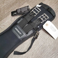 Memory Foam Dressage - Short Girth, Nylon Strap, 2x els, Center D Ring, tag *new