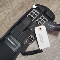 Memory Foam Dressage - Short Girth, Nylon Strap, 2x els, Center D Ring, tag *new