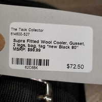 Fitted Wool Cooler, Gusset, 2 legs, bag, tag *new