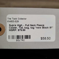 High - Full Neck Fleece Cooler, Tail, bag, tag *new