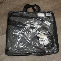 Deluxe Herringbone Wool Dress Cooler - Sheet, Tail, Bag, Tag *new