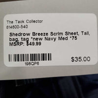 Scrim Sheet, Tail, bag, tag *new