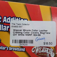 Leather Cribbing Collar Covers, Bag*new