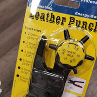 Hvy Duty Leather Hole Punch, Box,*new