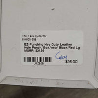 Hvy Duty Leather Hole Punch, Box,*new