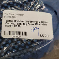 Grabber Groomers: 2 Spike Curries, bag, tag *new