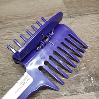 Plastic Braiding Comb & attached Clip, tag *new