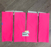 4 (2 pairs) Lycra Sport Boot Zocks - Covers - Sleeves, Pull on *vgc, clean, mnr stains