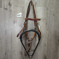Rick Wheat Noavel Noseband & Leather Headstall, info DVD *xc/like new, mnr stains & scuffs