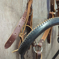Rick Wheat Noavel Noseband & Leather Headstall, info DVD *xc/like new, mnr stains & scuffs