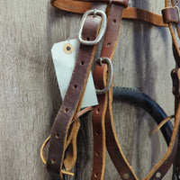 Rick Wheat Noavel Noseband & Leather Headstall, info DVD *xc/like new, mnr stains & scuffs