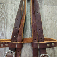 Rick Wheat Noavel Noseband & Leather Headstall, info DVD *xc/like new, mnr stains & scuffs
