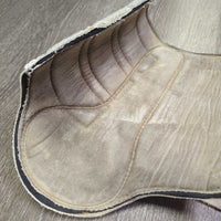 Closed Boots, velcro *fair, clean, older, v.stained, rubbed/torn edges, undone stitching, dingy, discolored, older