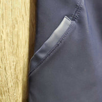 Show Jacket, leather? trim, garment bag *vgc, dirty