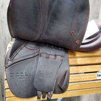 17.5 *M/MW *5" CWD SE02 Close Contact, 2 Billet Guards, Leather Cantle Cover, 2 Grey Bridging Shims, Red CWD Cover, Foam Panels, Med Front & Back Blocks, Flaps: 13.5"L x 13.5"W Serial #: SE02 175 TR 2L PA 705 205 305 RT 13 26194